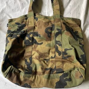 Gap Camo Green Tote Bag